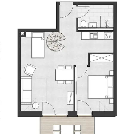 Meerholung-fewo-4-6 Apartmán *